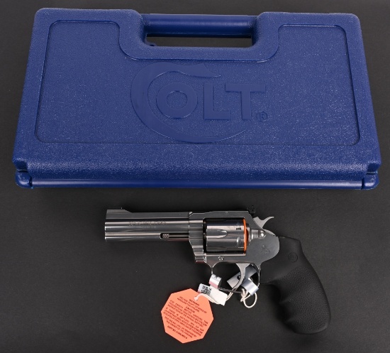 MIB STAINLESS COLT KING COBRA TARGET REVOLVER