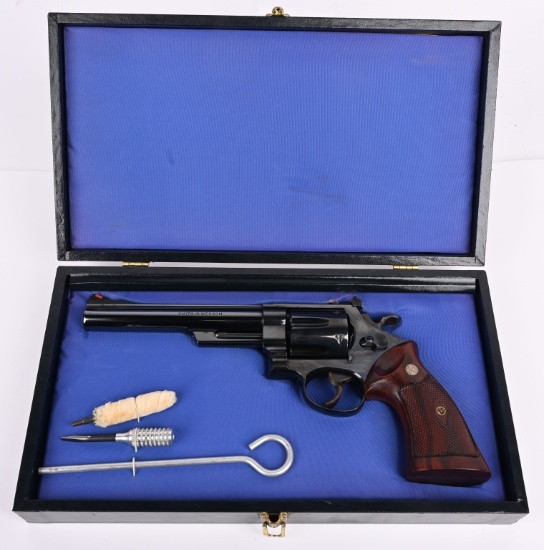 BLACK CASED S & W PRE MODEL 29- 44 MAG. REVOLVER