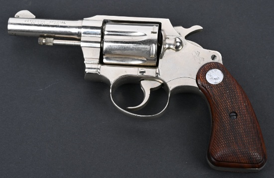 COLT DETECTIVE SPECIAL 3" NICKEL FINISH 1963
