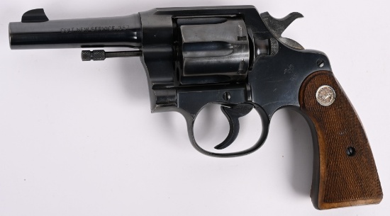 RARE COLT NEW SERVICE 4" 357 MAGNUM REVOLVER