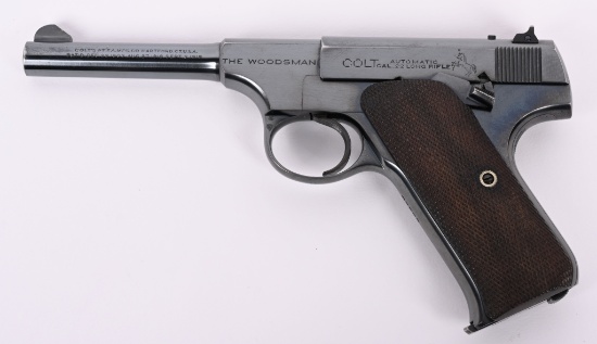 RARE MEDIUM BARREL PRE WAR COLT WOODSMAN SPORT