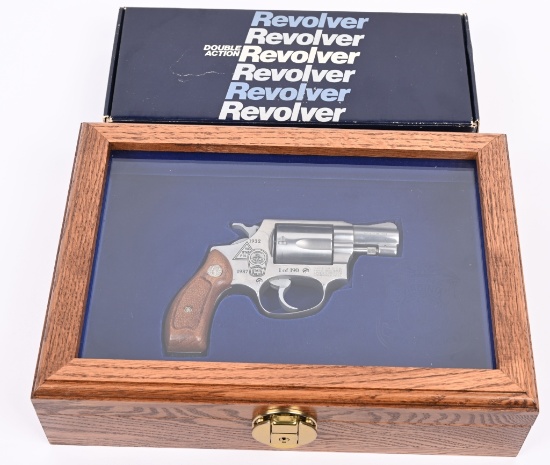 CASED S & W VIRGINIA STATE POLICE MOD. 60 REVOLVER