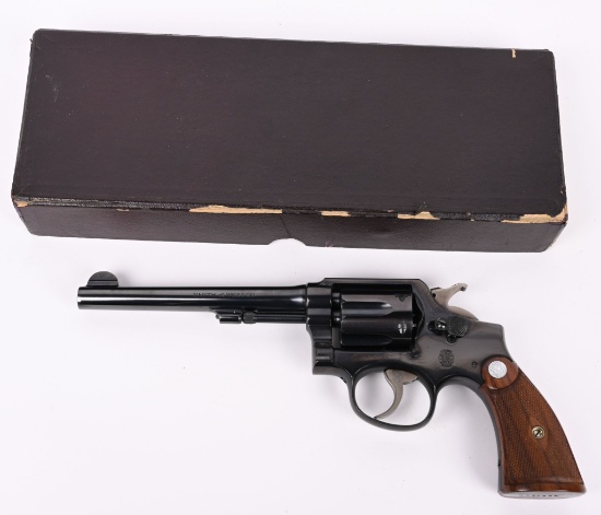 BOXED PRE WAR S&W MILITARY & POLICE .38 HE MODEL
