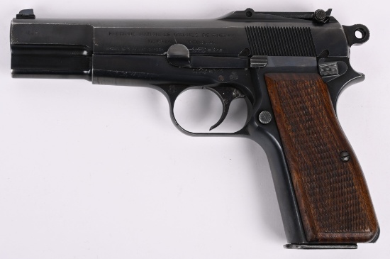 PRE WAR BROWNING TANGENT SIGHT HI POWER PISTOL