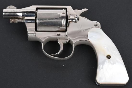 RARE FACTORY TWO TONE NICKEL COLT DETECTIVE