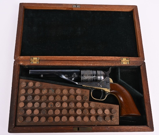 CASED COLT RD. BBL W / EJECTOR CONVERSION REVOLVER