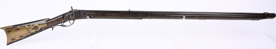 CIRCA 1850'S NATHAN JARVIS FULL STOCK KY. RIFLE