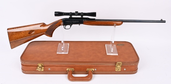 BELGIAN BROWNING BAR 22 IN CASE
