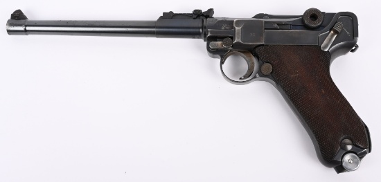 WW1 DWM 1917 DATED ARTILLERY LUGER PISTOL