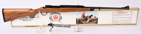 BOXED RUGER PRE WARNING M77 ENGLISH RIFLE
