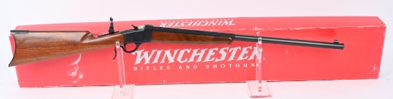 BOXED WINCHESTER LOW WALL SINGLE SHOT .22 RIFLE