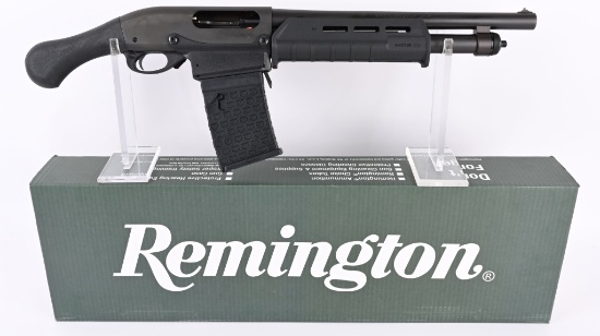 BOXED REMINGTON 870DM MAGAZINE FED 12 GA SHOTGUN