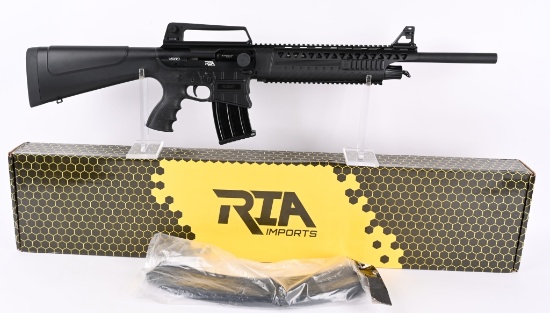 BOXED RIA IMPORTS VR60 SEMI AUTO 12 GA SHOTGUN