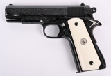 ROBIDOUX ENGRAVED COLT COMBAT COMMANDER 1911