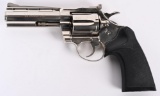 COLT DIAMONDBACK .38 NICKEL REVOLVER