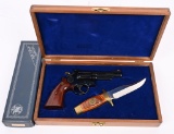 CASED S&W 1973 TEXAS RANGERS MODEL 19-3 REVOLVER