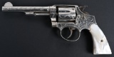 WOLF & KLAR ENGRAVED S& W COPY H. E. REVOLVER