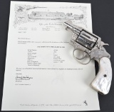 WOLF & KLAR ENGRAVED PRE WAR COLT DETECTIVE