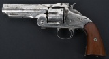 WESTERN CUT S&W AMERICAN 2nd MODEL REVOLVER