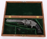 CASED ENGRAVED SMITH & WESSON NO. 2 ARMY