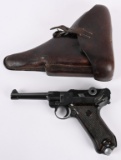 BYF 42 EAST GERMAN REWORK P-08 LUGER W/ HOLSTER