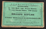 5 ROUNDS U.M.C. SHARPS RIFLE CARTRIDGES FULL BOX