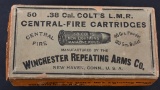 RARE FULL BOX COLT'S LMR MAGAZINE RIFLE AMMO