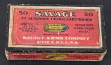 RARE SEALED PRE 1916 SAVAGE INDIAN 32 ACP AMMO