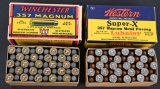 TWO HIGH CONDITION CA 1935 FULL BOXES .357 MAGNUM