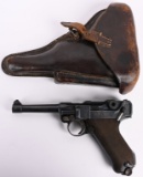 WW1 DWM P-08 LUGER PISTOL WITH HOLSTER