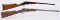 PAIR OF BOYS .22 RIFLES REMINGTON  and STEVENS