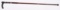 UNUSUAL SINGLE SHOT CANE GUN