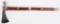 CONTEMPORARY PEACE PIPE WITH TWO PIECE HEAD