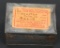 RARE EARLY SEALED TIN BOX WM. EVANS 400/360 AMMO