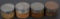 FRANKFORD ARSENALA ROUND TIN 500 PRIMER CANS (4)