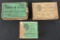 (3) BOXES REMINGTON ROLLING BLOCK AMMO