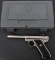 BOXED RUGER STAINLESS TARGET MARK III PISTOL