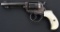 COLT MODEL 1877 LIGHTNING REVOLVER W/ PEARLS