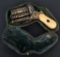 PIPE CASED GOLD INLAID KNUCKLE DUSTER