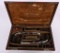 CASED ENGLISH GENTLEMANS PISTOLS BY MILLER