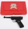 CASED RUGER MARK II .22 50 YEAR ANNIVERSARY PISTOL