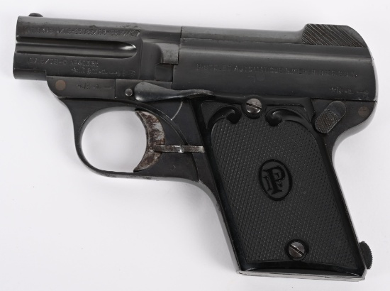 NICHOLAS PIEPER MODEL 1908 6.35 POCKET PISTOL