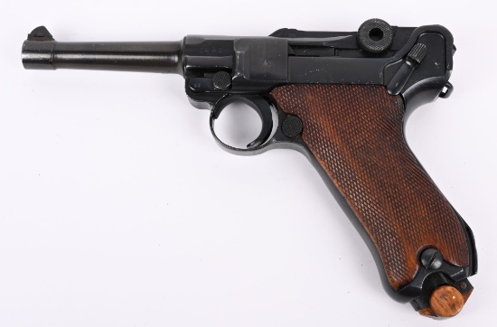 WW2 S/42 CODE P-08 LUGER PISTOL DATED 1938
