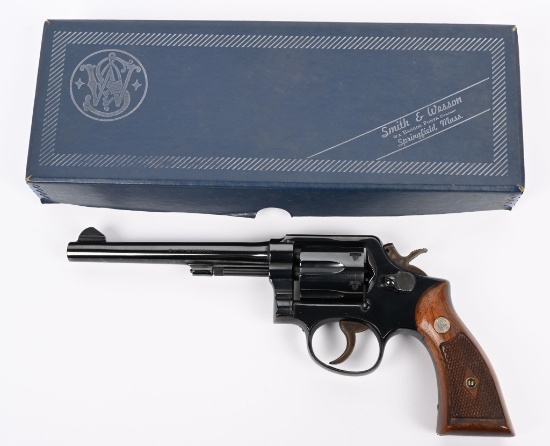PRE MODEL 10 S&W HAND EJECTOR REVOLVER