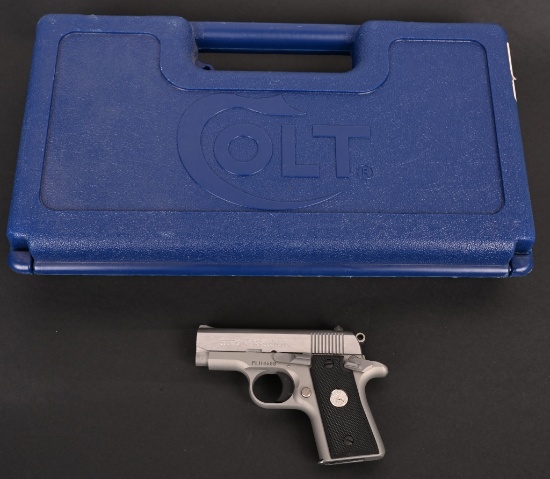 COLT MUSTANG POCKET LITE .380 IN ORIG, BOX
