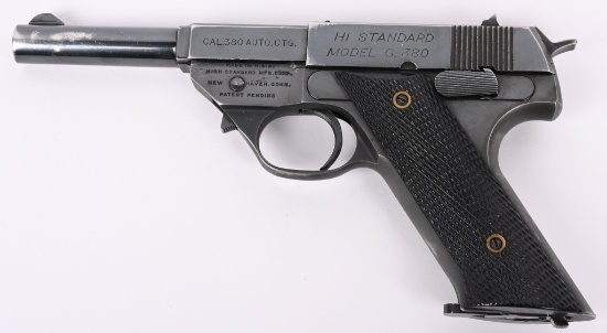 SCARCE HI STANDARD MODEL G .380 PISTOL