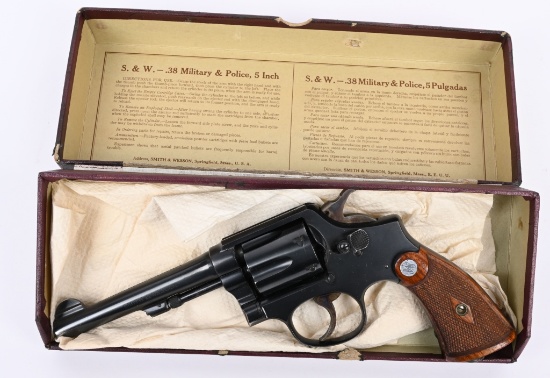 SMITH & WESSON MILITARY & POLICE 38 IN BOX