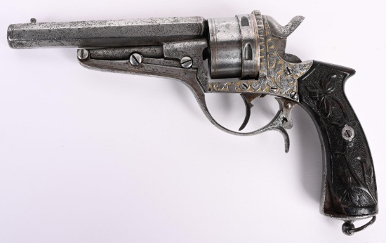 ANTIQUE SPANISH MADE GALAND REVOLVER