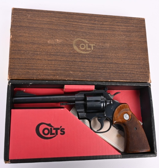 BOXED COLT OFFICERS MODEL MATCH REVOLVER
