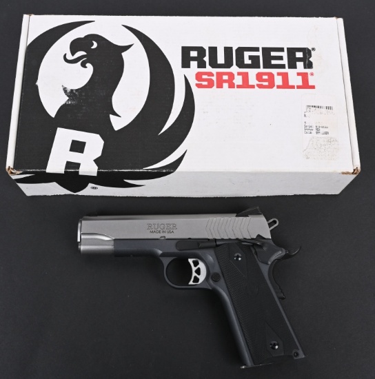 BOXED RUGER MODEL SR1911 SEMI AUTO PISTOL
